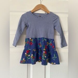 Tea Tiered Skirted Twirl Dress, Size 2